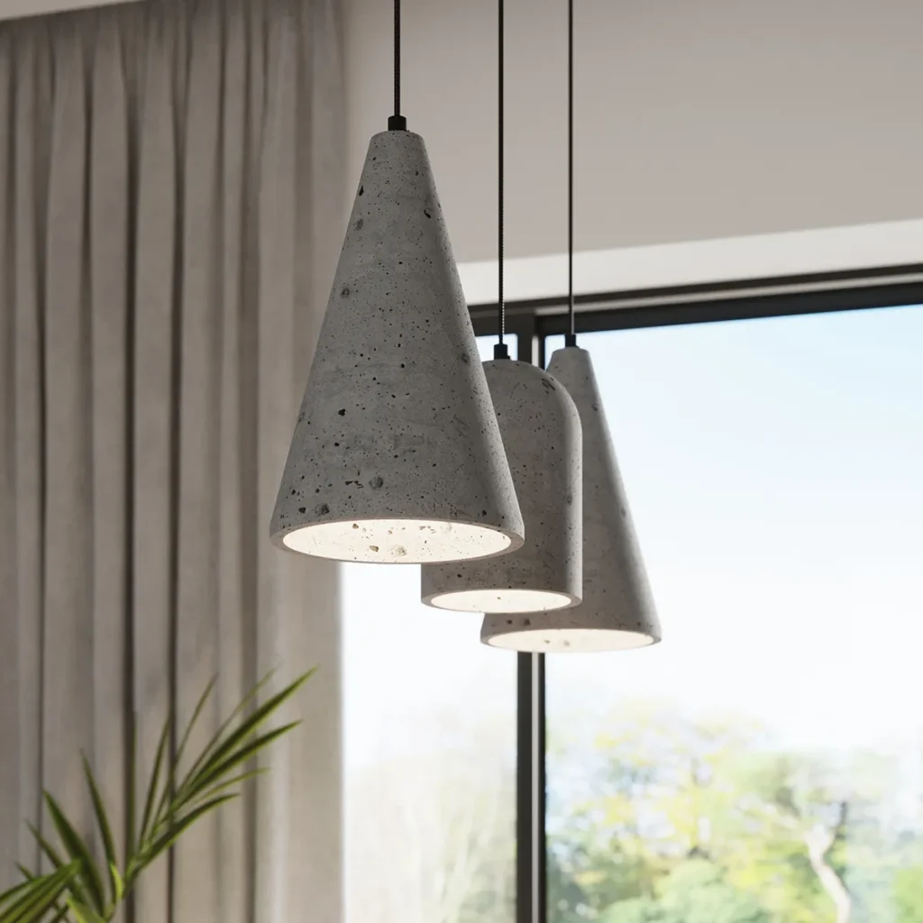 hanglamp beton